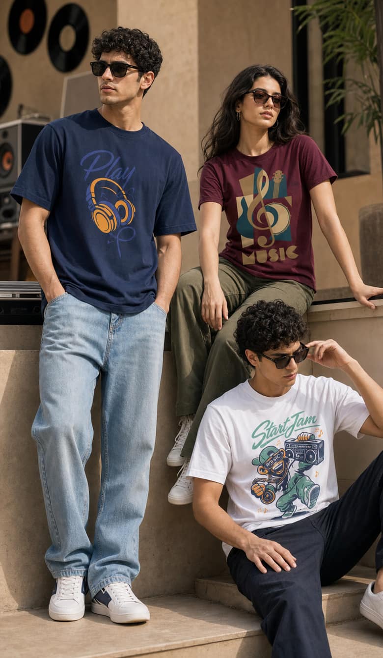 High on Soda music graphic T-shirt collection