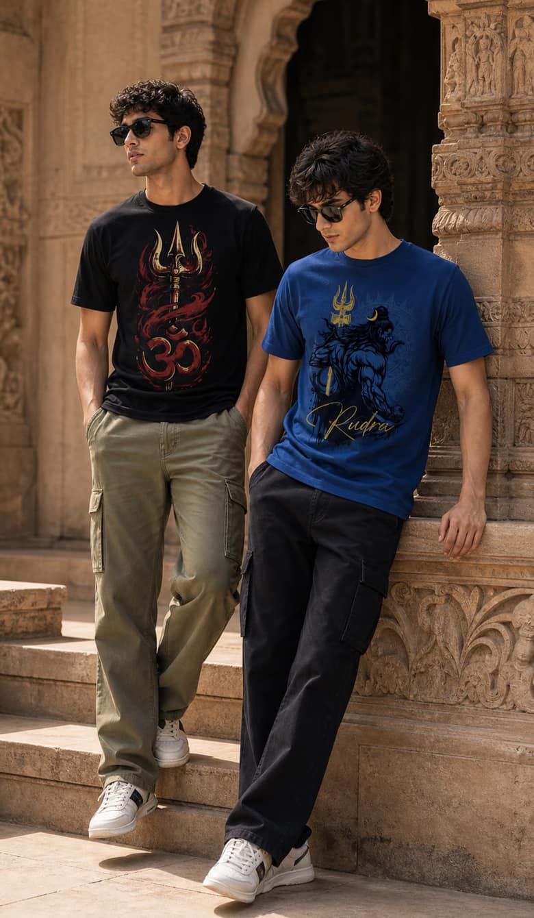High on Soda Shiva graphic T-shirt collection
