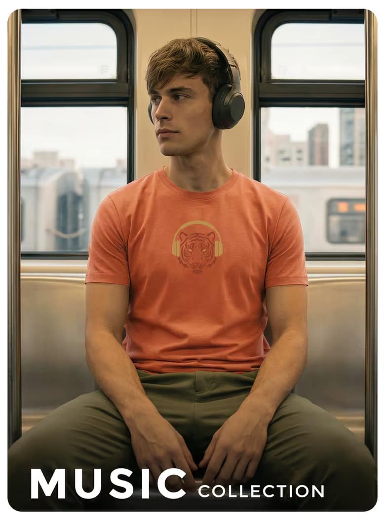 Music T-shirts by High on Soda