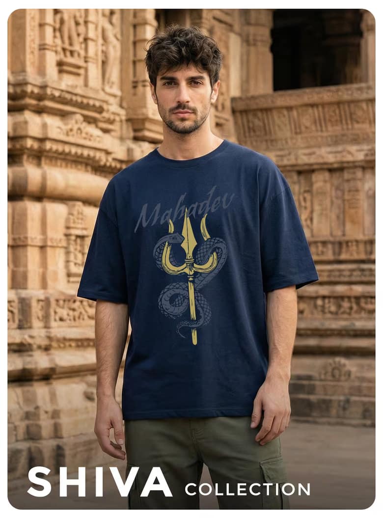 God Shiva T-shirts by High on Soda