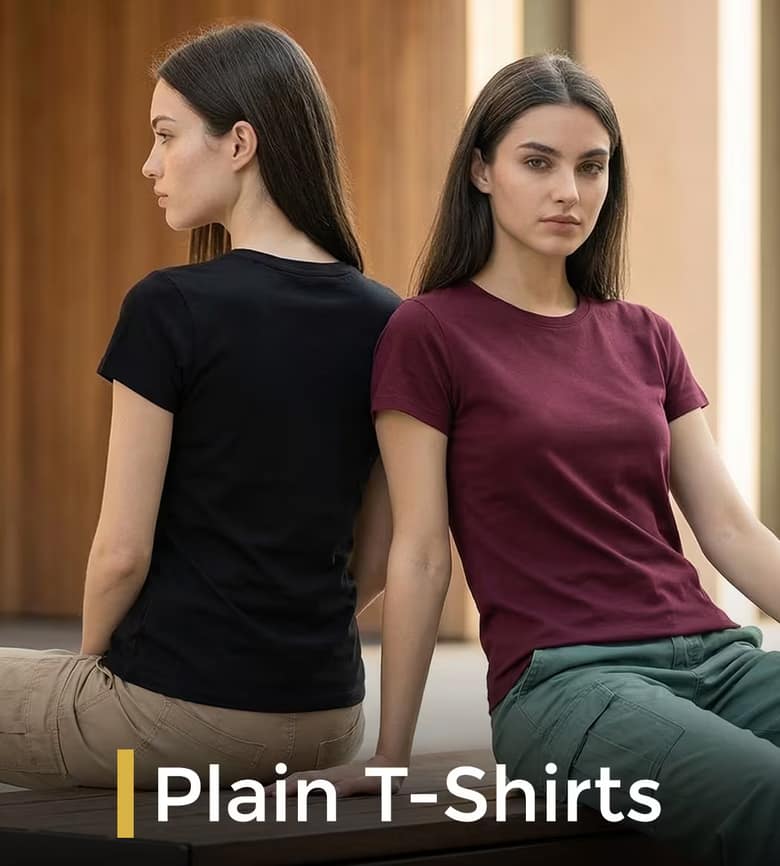 Women Plain T-Shirts T-shirts by High on Soda