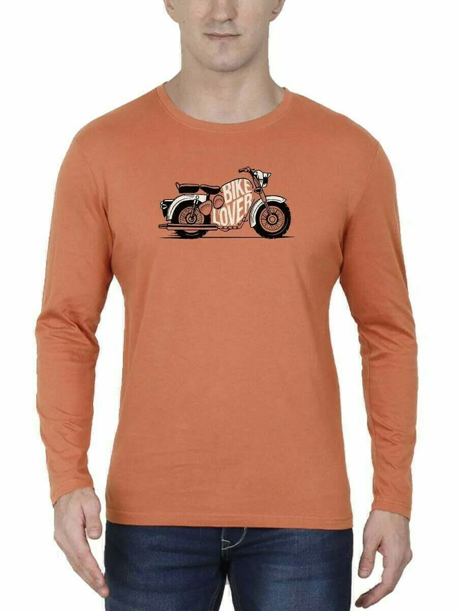 Bike Lover Saffron Bike T-Shirt