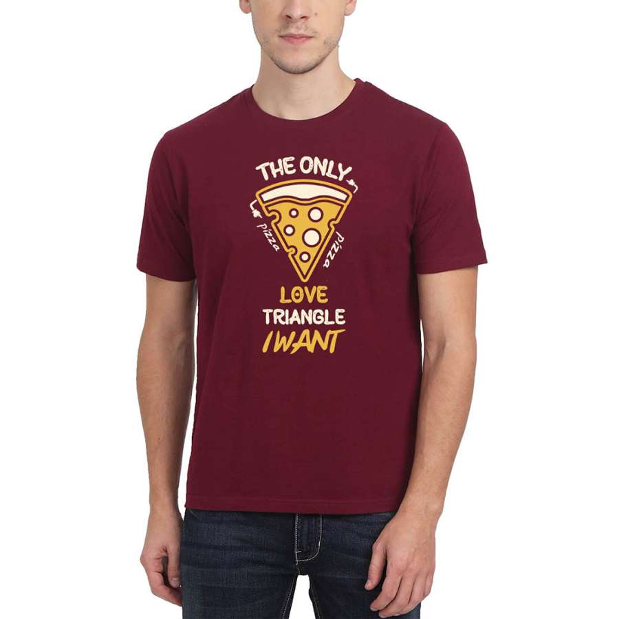 Pizza - The Only Love Triangle I Want T-Shirt
