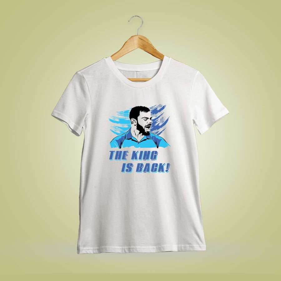 The King Is Back Virat Kohli T-Shirt