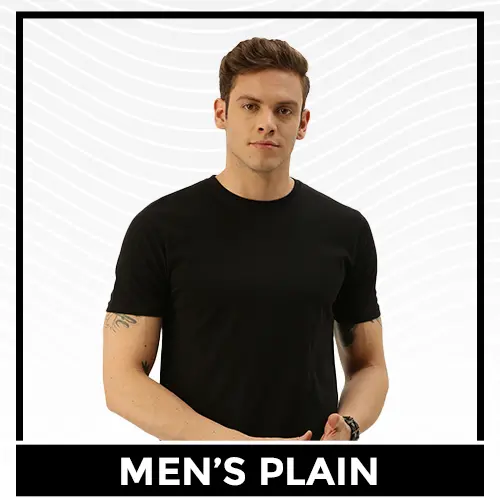 Men's Plain t-shirt