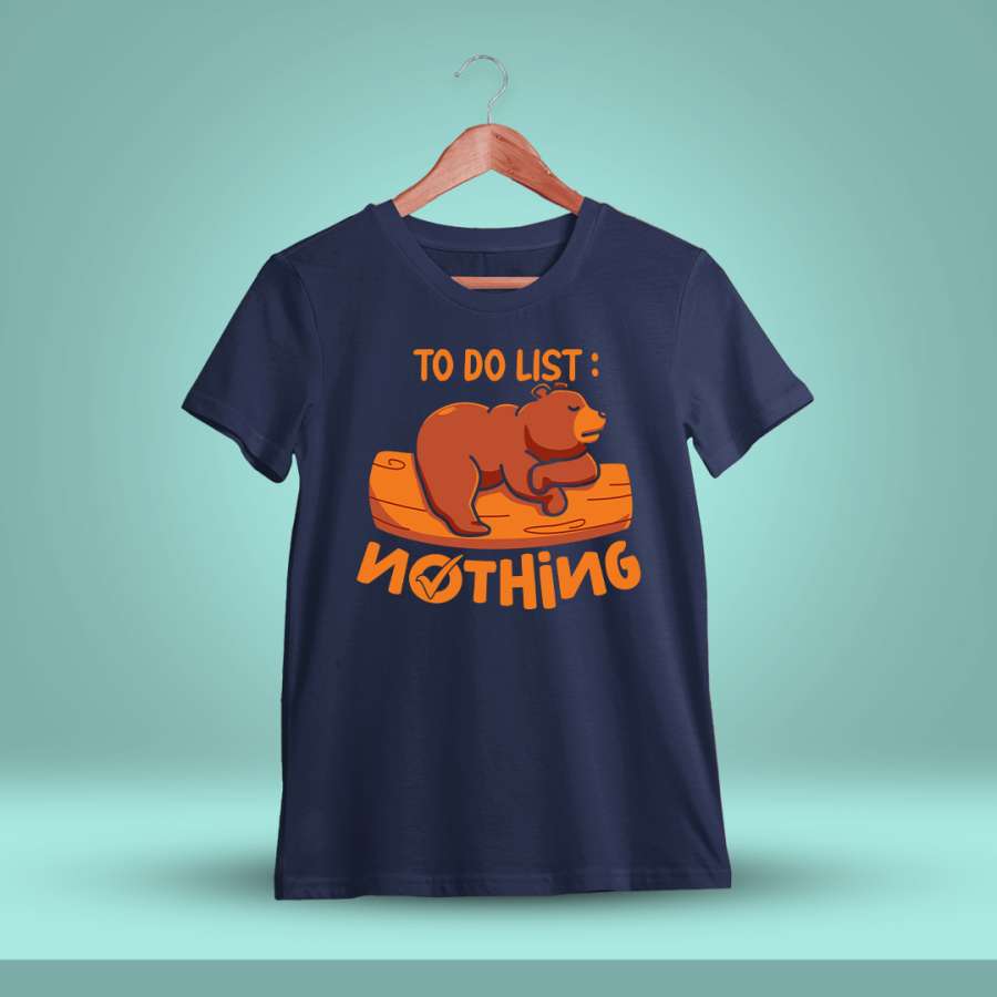 To Do List Nothing Fun T-Shirt