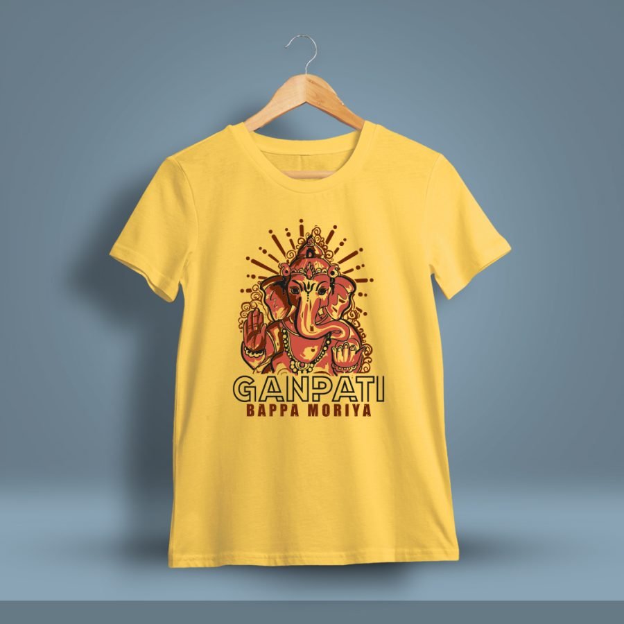 Ganpati Bappa Moriya Ganesh T-Shirt