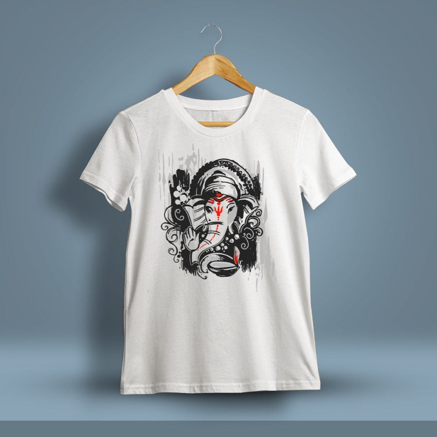 Ganpati Graphic T-Shirt