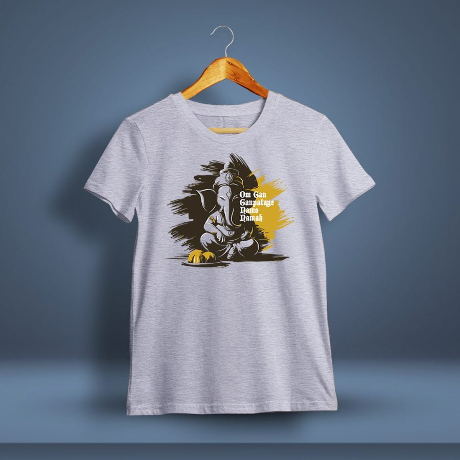 Om Gan Ganpataye Namo Namah Ganesh T-Shirt