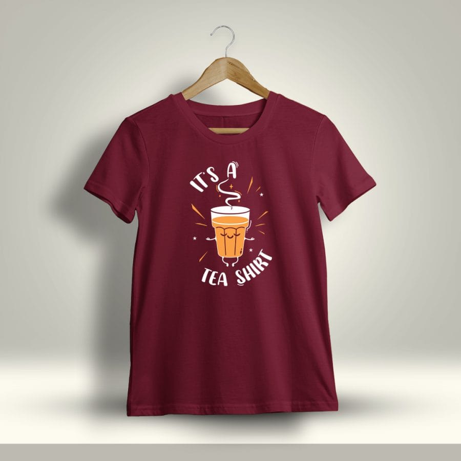 It's A Tea Shirt Chai T-Shirt For Men - Half Sleeve