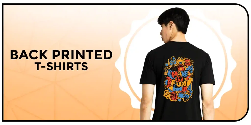 back print T-Shirts For Men