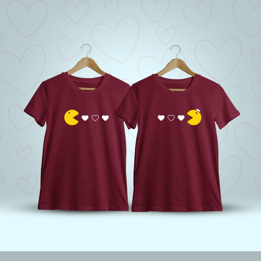 Pac-Man Couple T-Shirt